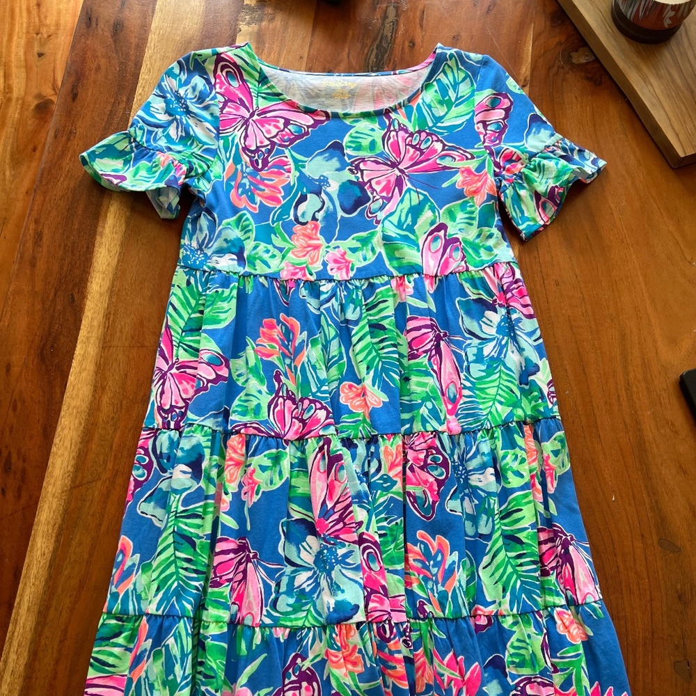 Lilly Pulitzer Ruffle Sleeve Dress
